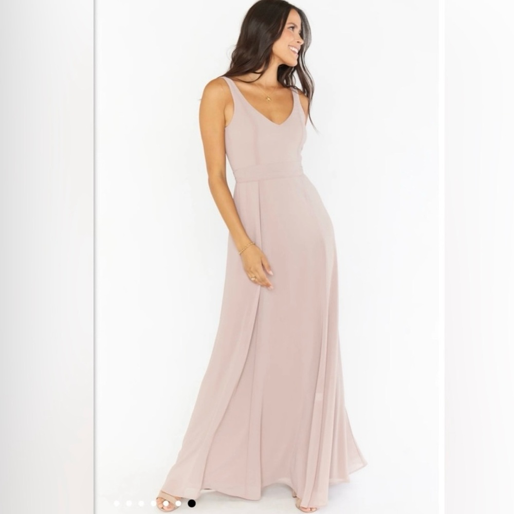 Show Me‎ Your Mumu Women's Jenn Maxi X
Dress, Dusty Blush, Small